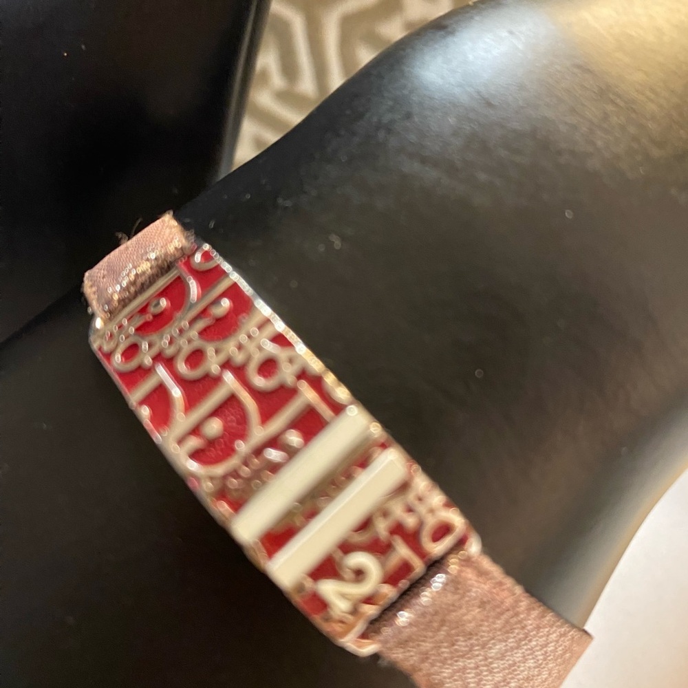 CHRISTIAN DIOR Enamel Trotter Bracelet #2
